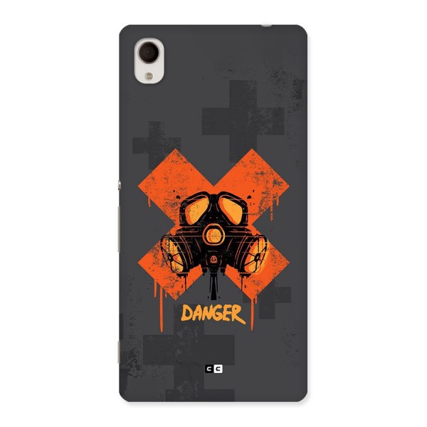 Danger Mask Back Case for Xperia M4 Aqua