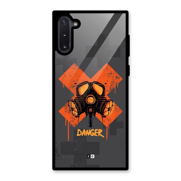 Danger Mask Glass Back Case for Galaxy Note 10