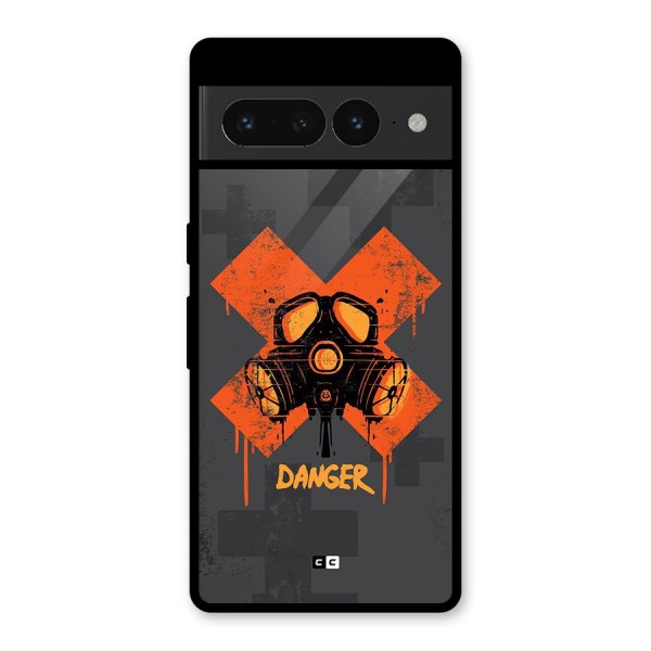 Danger Mask Glass Back Case for Google Pixel 7 Pro