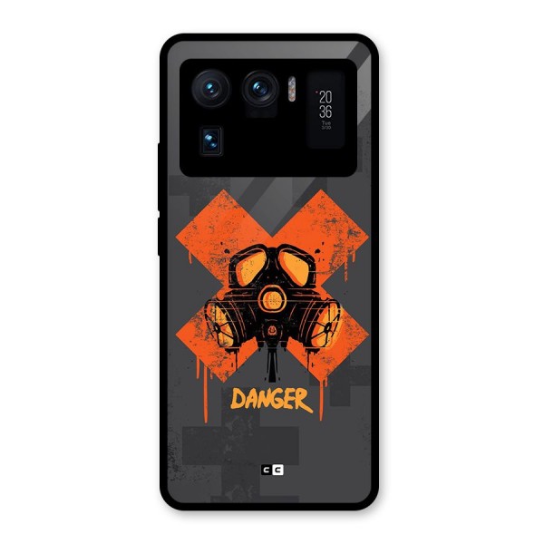 Danger Mask Glass Back Case for Mi 11 Ultra