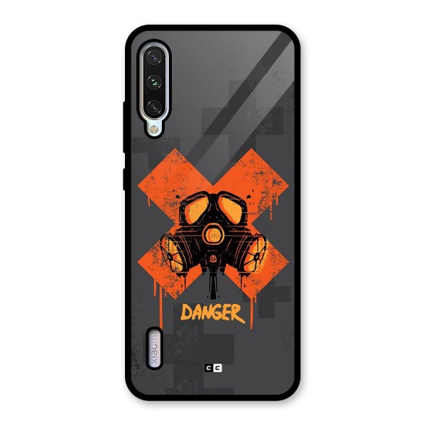 Danger Mask Glass Back Case for Mi A3