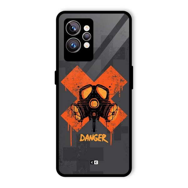 Danger Mask Glass Back Case for Realme GT2 Pro