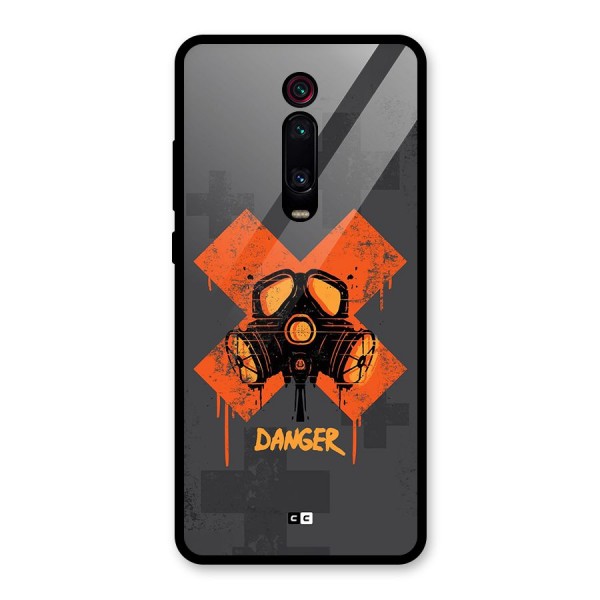 Danger Mask Glass Back Case for Redmi K20