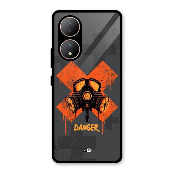 Danger Mask Glass Back Case for Vivo Y100A