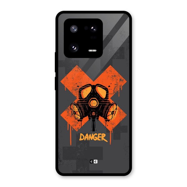 Danger Mask Glass Back Case for Xiaomi 13 Pro