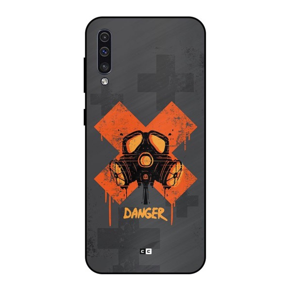 Danger Mask Metal Back Case for Galaxy A50