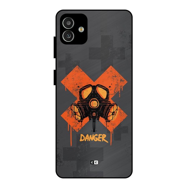 Danger Mask Metal Back Case for Galaxy M13 5G