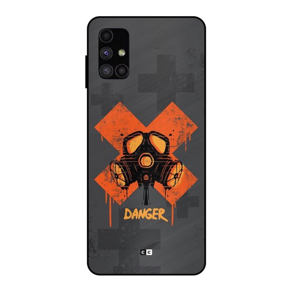 Danger Mask Metal Back Case for Galaxy M51