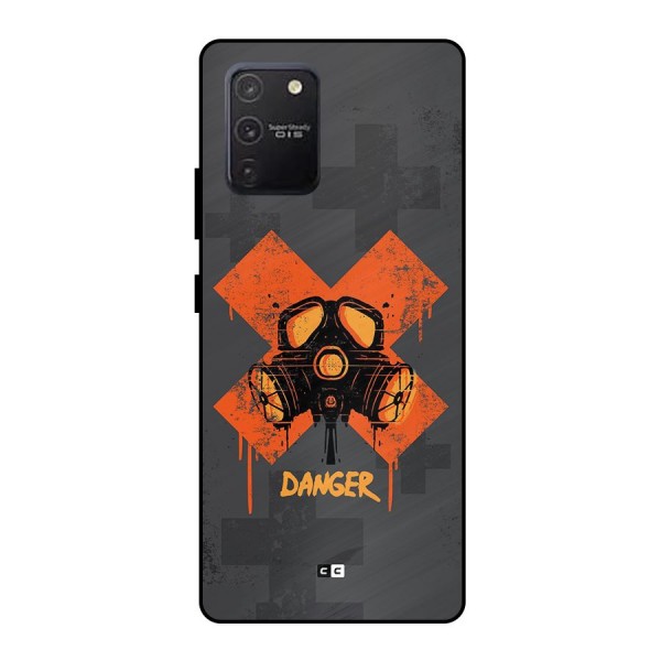 Danger Mask Metal Back Case for Galaxy S10 Lite