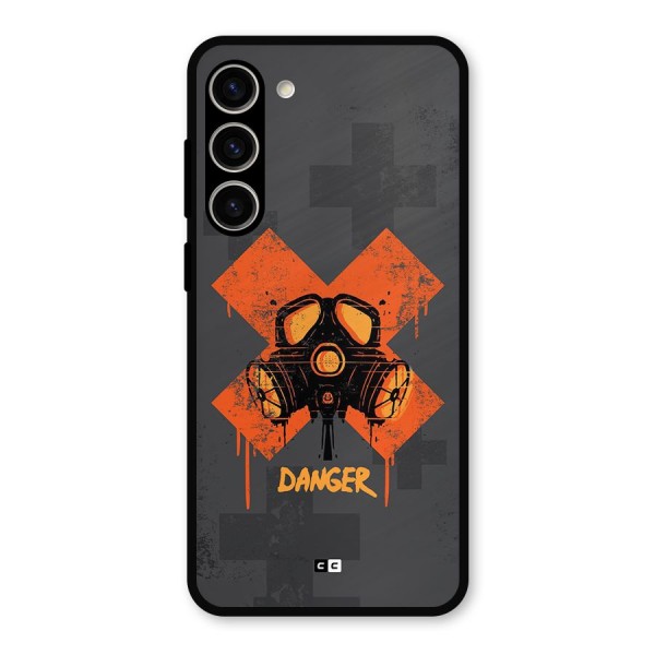 Danger Mask Metal Back Case for Galaxy S23 Plus