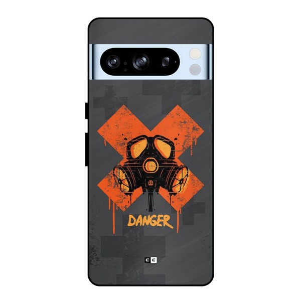 Danger Mask Metal Back Case for Google Pixel 8 Pro