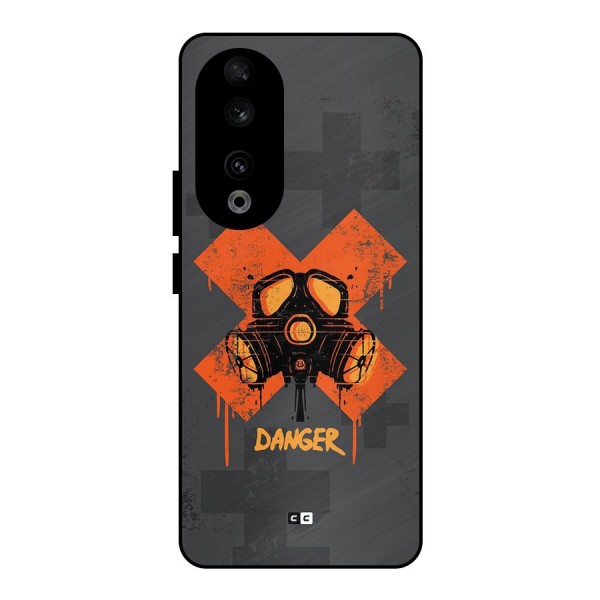 Danger Mask Metal Back Case for Honor 90