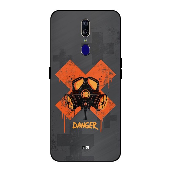 Danger Mask Metal Back Case for Oppo F11