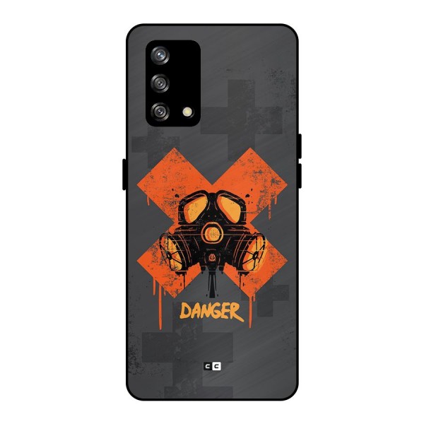 Danger Mask Metal Back Case for Oppo F19s