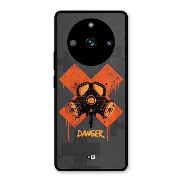 Danger Mask Metal Back Case for Realme 11 Pro