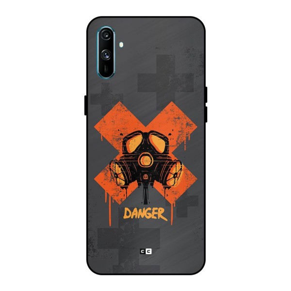 Danger Mask Metal Back Case for Realme C3