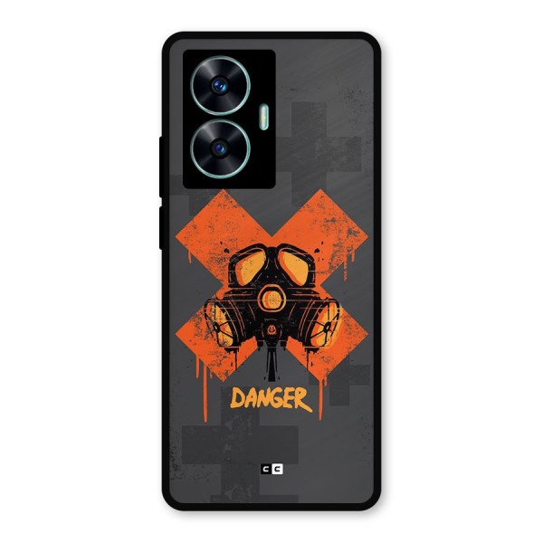 Danger Mask Metal Back Case for Realme C55