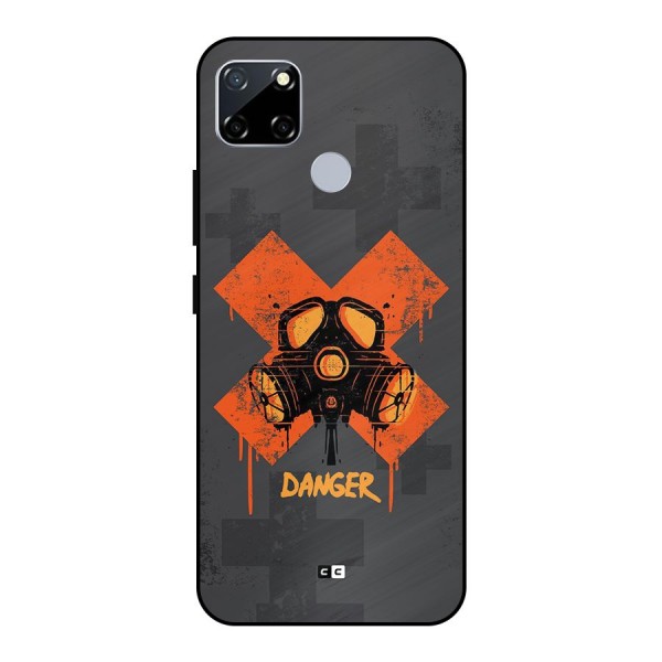 Danger Mask Metal Back Case for Realme Narzo 20