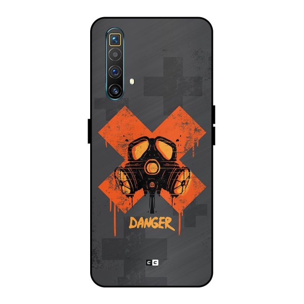 Danger Mask Metal Back Case for Realme X3 SuperZoom