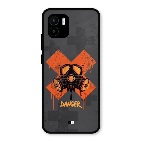 Danger Mask Metal Back Case for Redmi A1