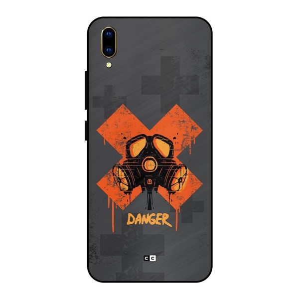 Danger Mask Metal Back Case for Vivo V11 Pro