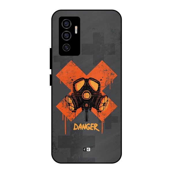 Danger Mask Metal Back Case for Vivo V23e