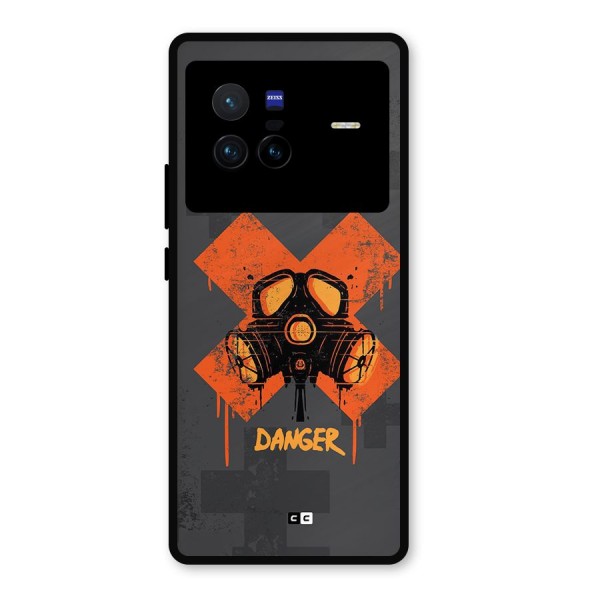 Danger Mask Metal Back Case for Vivo X80