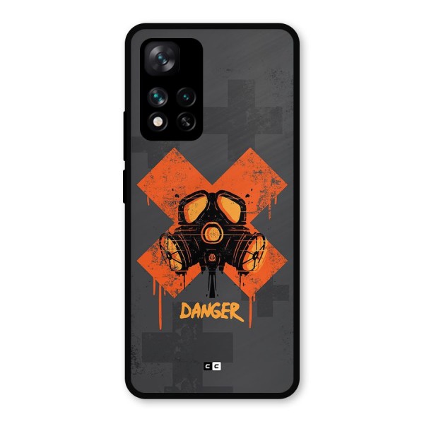 Danger Mask Metal Back Case for Xiaomi 11i 5G