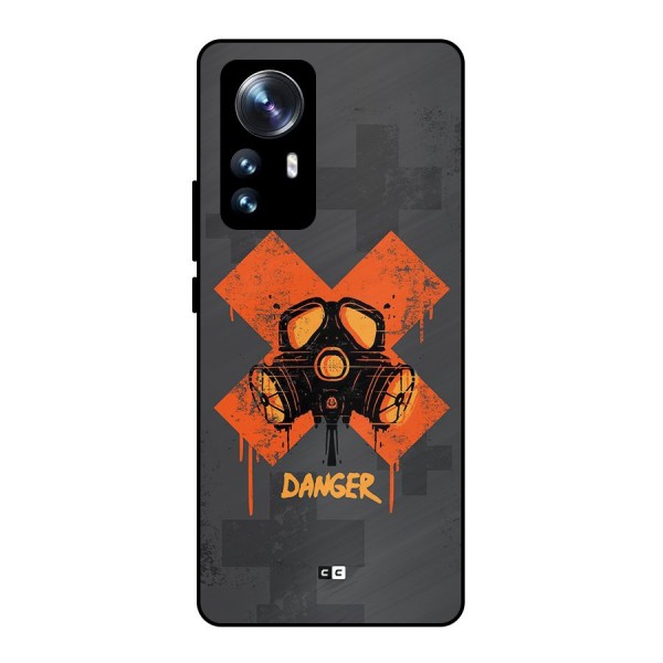 Danger Mask Metal Back Case for Xiaomi 12 Pro
