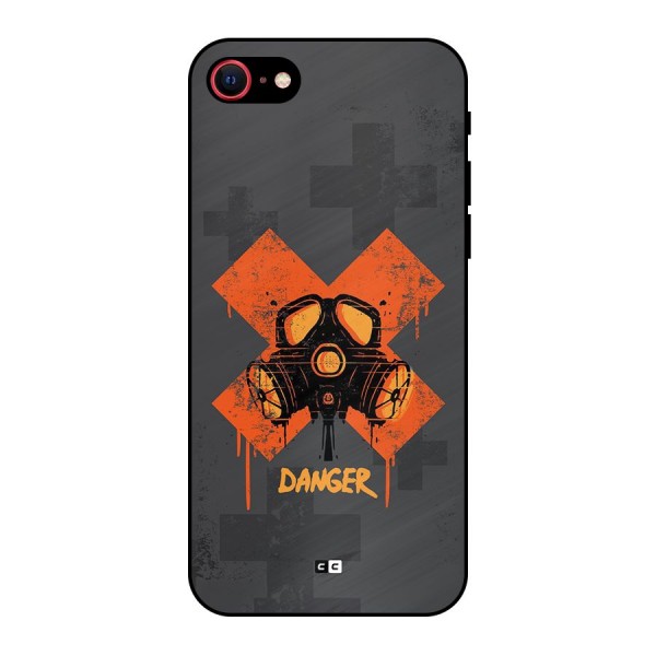 Danger Mask Metal Back Case for iPhone 8