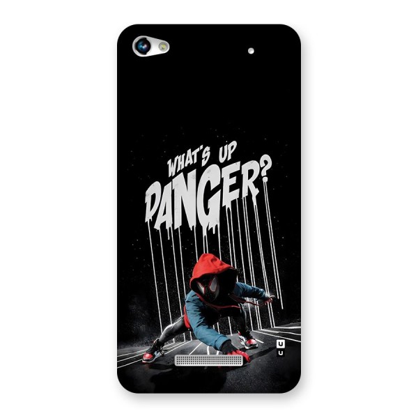 Danger Up Back Case for Canvas Hue 2 A316