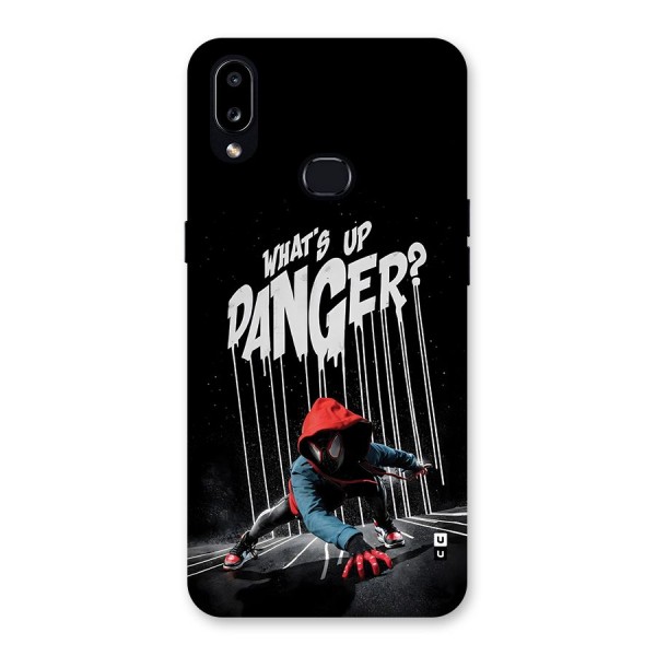 Danger Up Back Case for Galaxy A10s