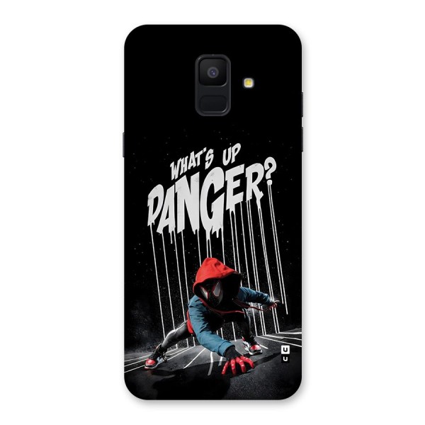 Danger Up Back Case for Galaxy A6 (2018)