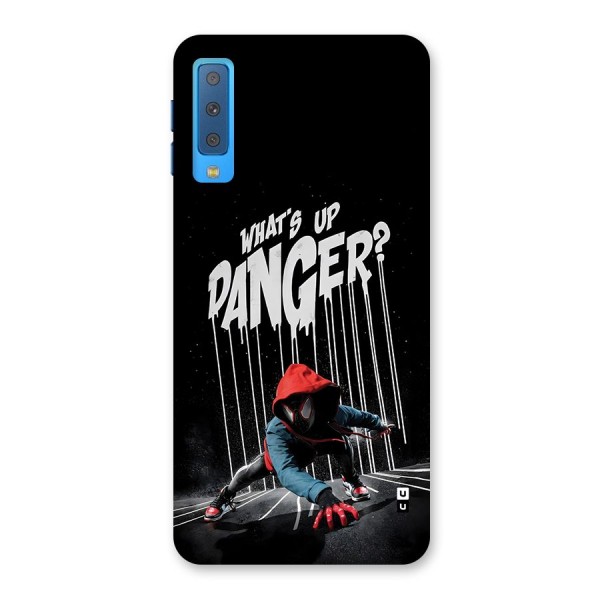 Danger Up Back Case for Galaxy A7 (2018)