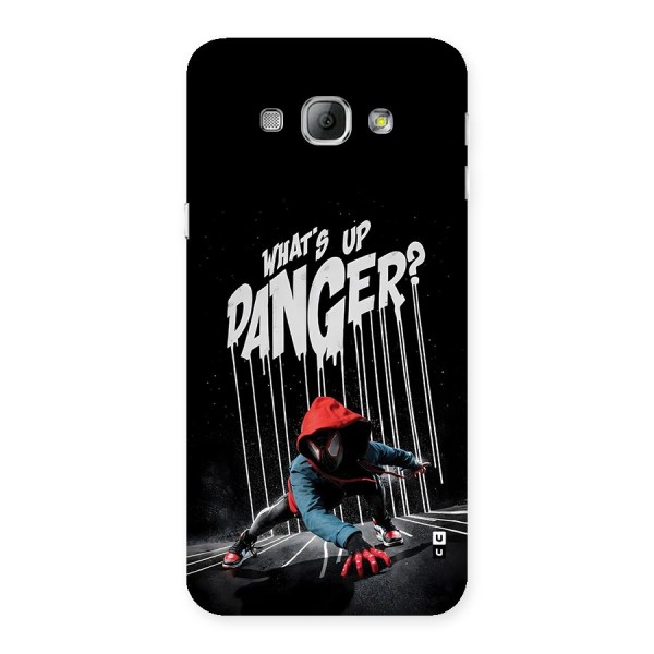 Danger Up Back Case for Galaxy A8