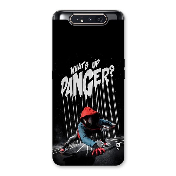 Danger Up Back Case for Galaxy A80