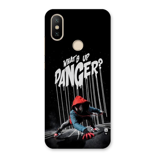 Danger Up Back Case for Mi A2