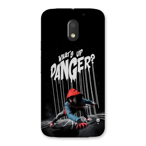 Danger Up Back Case for Moto E3 Power