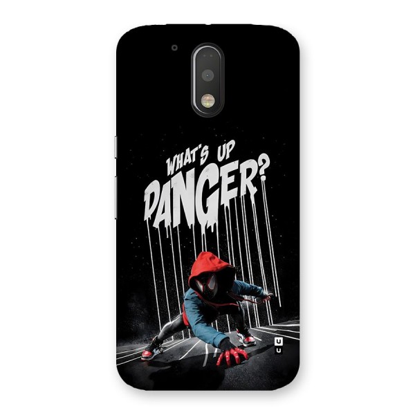 Danger Up Back Case for Moto G4