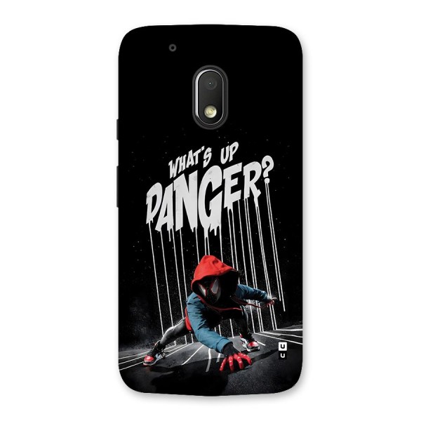 Danger Up Back Case for Moto G4 Play