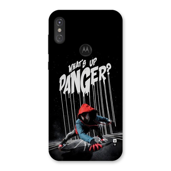 Danger Up Back Case for Motorola One Power