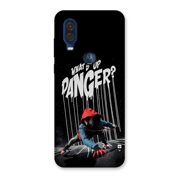 Danger Up Back Case for Motorola One Vision