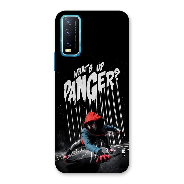 Danger Up Back Case for Vivo Y12s