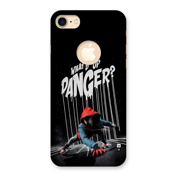 Danger Up Back Case for iPhone 8 Logo Cut