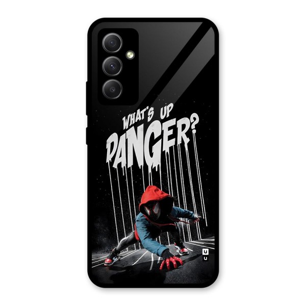 Danger Up Glass Back Case for Galaxy A34