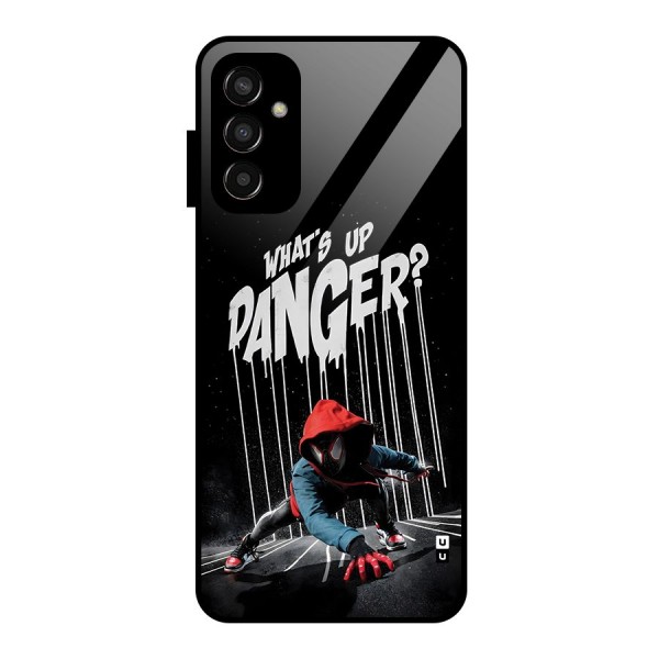 Danger Up Glass Back Case for Galaxy F13