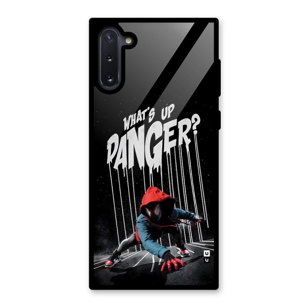 Danger Up Glass Back Case for Galaxy Note 10