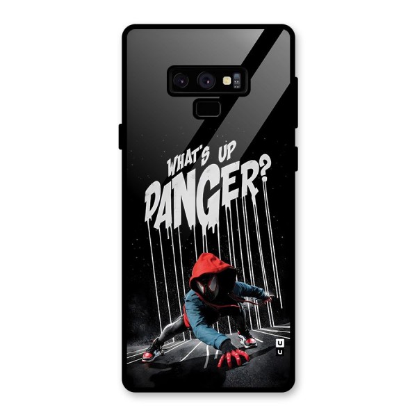 Danger Up Glass Back Case for Galaxy Note 9