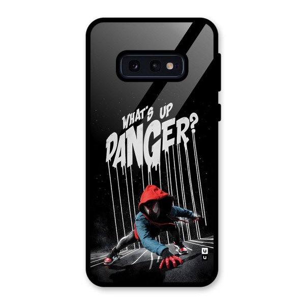 Danger Up Glass Back Case for Galaxy S10e