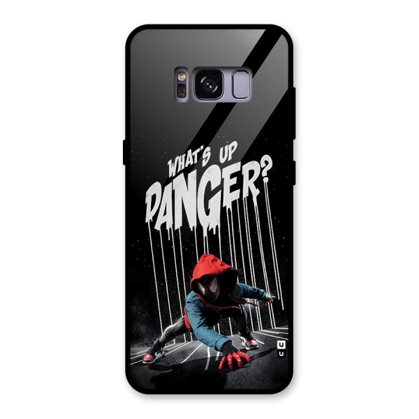 Danger Up Glass Back Case for Galaxy S8